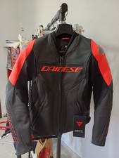 Giacca moto pelle dainese uomo