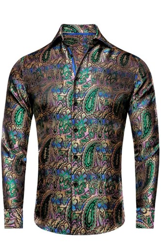 Camicia uomo paisley mod anni - uomo,