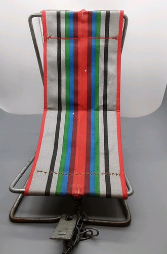 Sgabello vintage metallo - sgabello,
