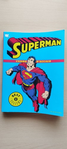Superman uomo acciaio dc - superman, l'uomo