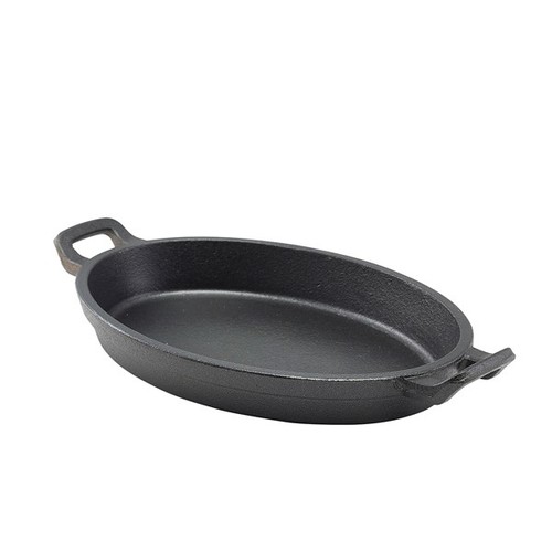Piatto con orecchie ovale - , in
