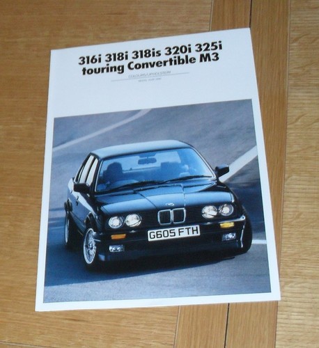 Bmw serie e30 guida - 3, colori