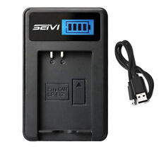 Caricabatteria per fotocamera digitale mirrorless Canon EOS M10, EOS M100, EOS M200