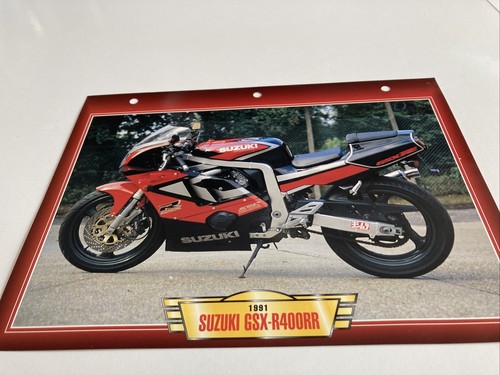 Suzuki gsx r400rr - gsx-r400rr, 1991