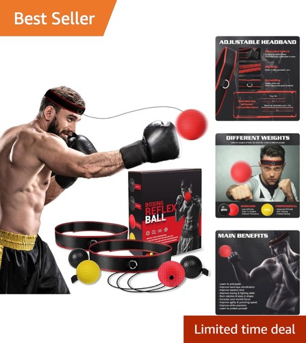 Kit palline reflex boxe - boxe, con