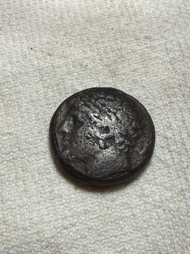 Antica moneta greca bronzo - moneta, in