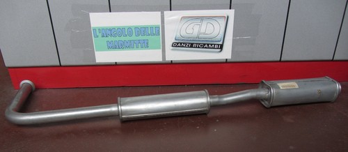 Marmitta tubo scarico - tubo,