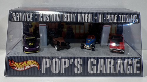 Mattel hot wheels pops garage - hot,