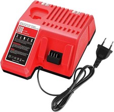 Dosctt Sostituzione del caricabatterie rapido per M18 M12 M14 per Milwaukee Batt