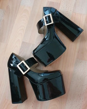 Scarpe Mary Jane plateau tacco