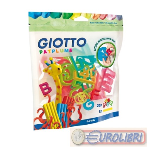 Patplume formine lettere - lettere, 27pz