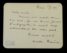 Barin Arvede - Biglietto