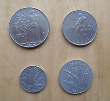 SERIE DI MONETE DEL 1956 DA