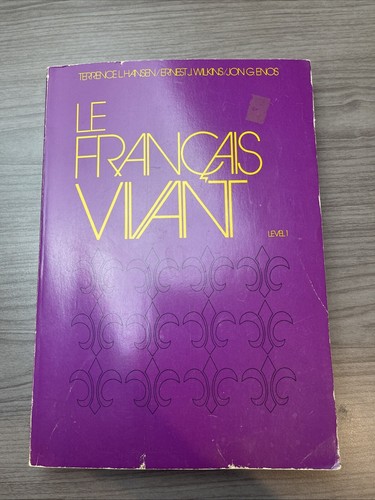 Francais vivant level - francais, vivant-level