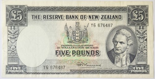 Nuova zelanda sterline - zelanda, 5