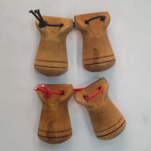 Coppia nacchere legno - coppia, di