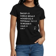 T-shirt donna personaggi
