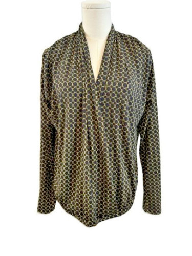 Maglia michael kors nera oro - kors, e