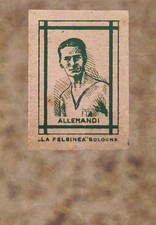 ALLEMANDI Figurina  anteguerra