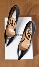 Decolletè con tacco, pelle