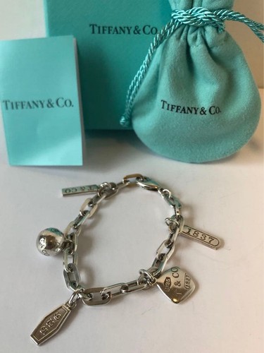 Bracciale tiffany charm top - charm, in
