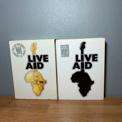 Live aid concert - ~, 1985