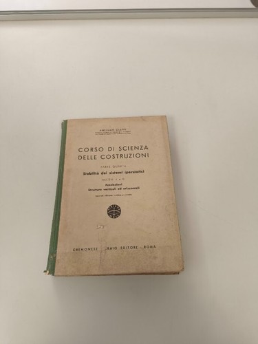 Libro corso scienza delle - corso, di