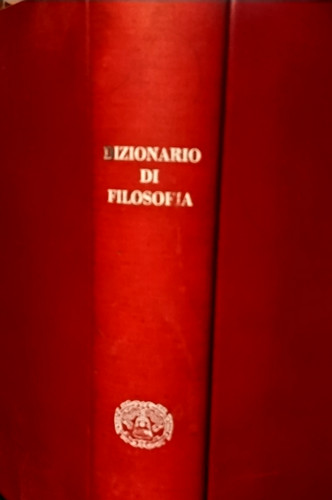 Dizionario filosofia - dizionario,