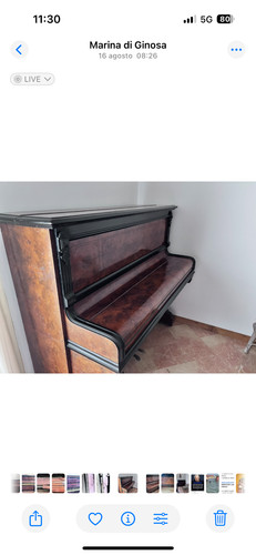 Pianoforte verricale rud ibach - verricale,