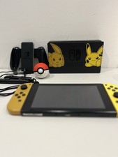 ✅ Nintendo Switch Edizione Limitata Eevee & Pikachu MINT + ? Pokeball Originale
