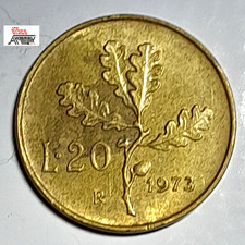 Moneta  da Lire 20 del 1973 -