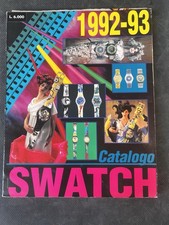 Catalogo Swatch 1992-93 -Edizioni Center Tv- Milano-E39