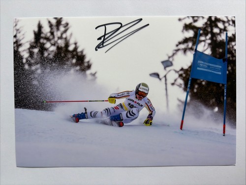 Autografo originale sci alpino - originale,