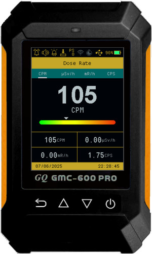 Gmc 600 pro geiger - gq, counter