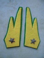 SECONDA GUERRA MONDIALE WW2 COPPIA DI MOSTRINE REGIA GUARDIA DI FINANZA