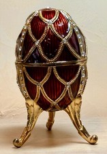 Faux Faberge Enameled Golden