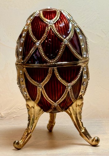 Faux faberge enameled - faux, golden
