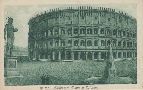 Cartolina postale rom - postale, /