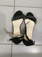 Sandali con tacco basso  Nero
