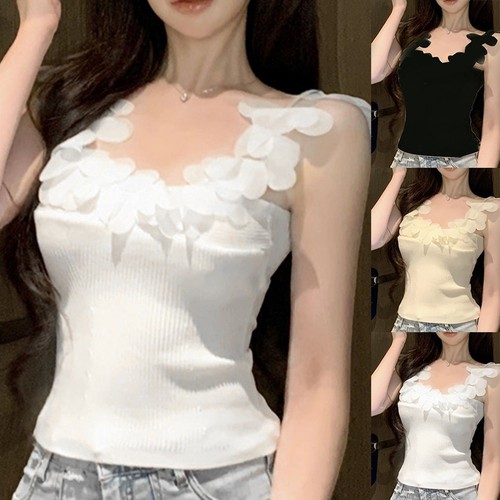 Top donna scollo quadrato
