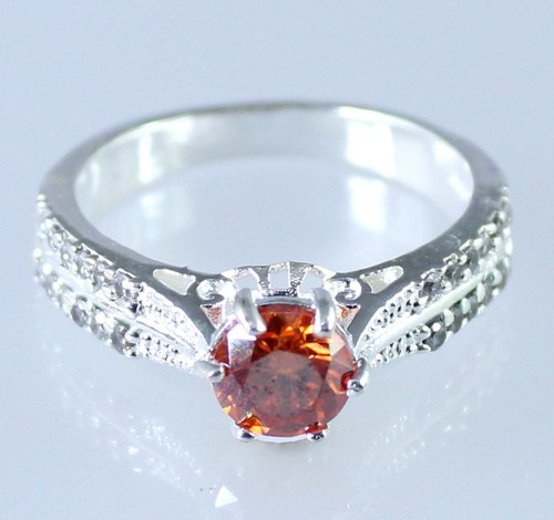 Arancione diamante solitario - arancione,
