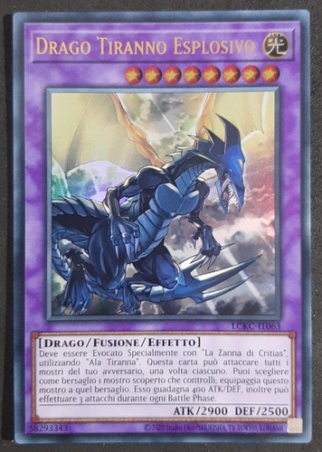 Drago tiranno esplosivo ultra - drago,