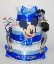 Torta Pannolini Cartoons +