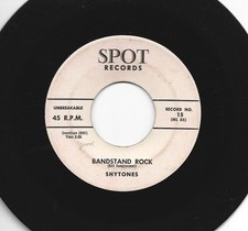 DOOWOP ROCKABILLY 45 - SHYTONES - BANDSTAND ROCK / WHITE BUCKS - HEAR -1961 SPOT