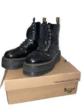 Dr. Martens Jadon Plattform Stivali da Donna - Neri, EU 40