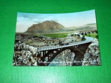 Cartolina Custonaci - Ponte sul Forgia e Monte Cofano 1956