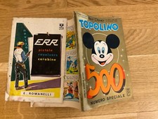 TOPOLINO LIBRETTO N.500 MONDADORI ORIGINALE DISNEY DISCRETO CON FARFALLA