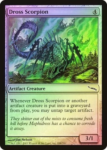 Dross scorpion foil mirrodin - foil,