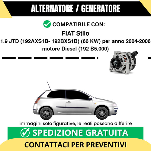 Alternatore fiat stilo jtd - fiat,