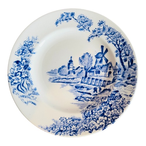 Piatto transferware vintage